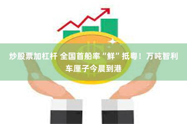 炒股票加杠杆 全国首船率“鲜”抵粤！万吨智利车厘子今晨到港