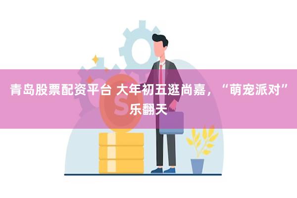青岛股票配资平台 大年初五逛尚嘉，“萌宠派对”乐翻天