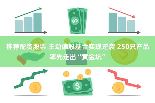 推荐配资股票 主动偏股基金实现逆袭 250只产品率先走出“黄金坑”