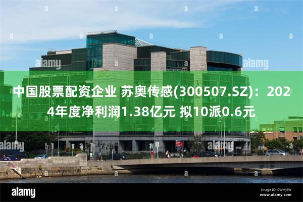 中国股票配资企业 苏奥传感(300507.SZ)：2024年度净利润1.38亿元 拟10派0.6元
